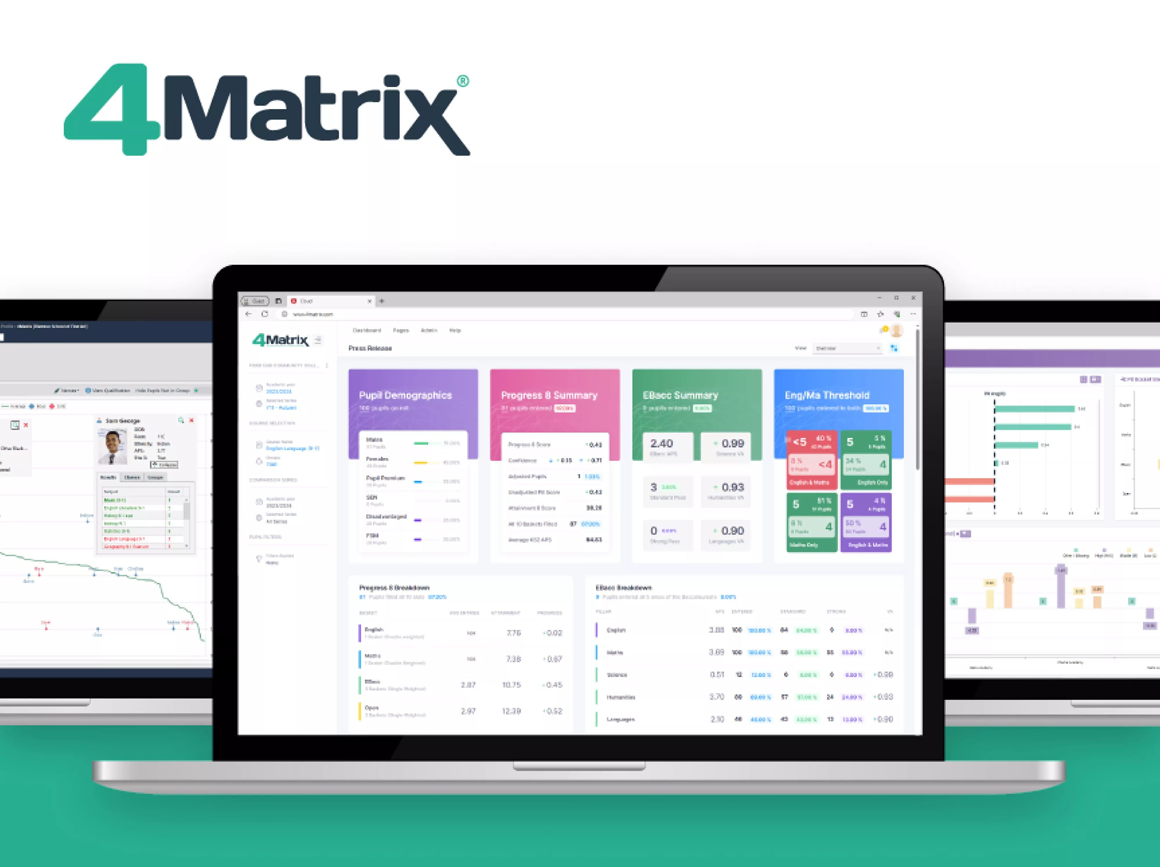 4 Matrix Transformed educational data analysis for UK schools Slashed analysis time by 80% with intuitive dashboards