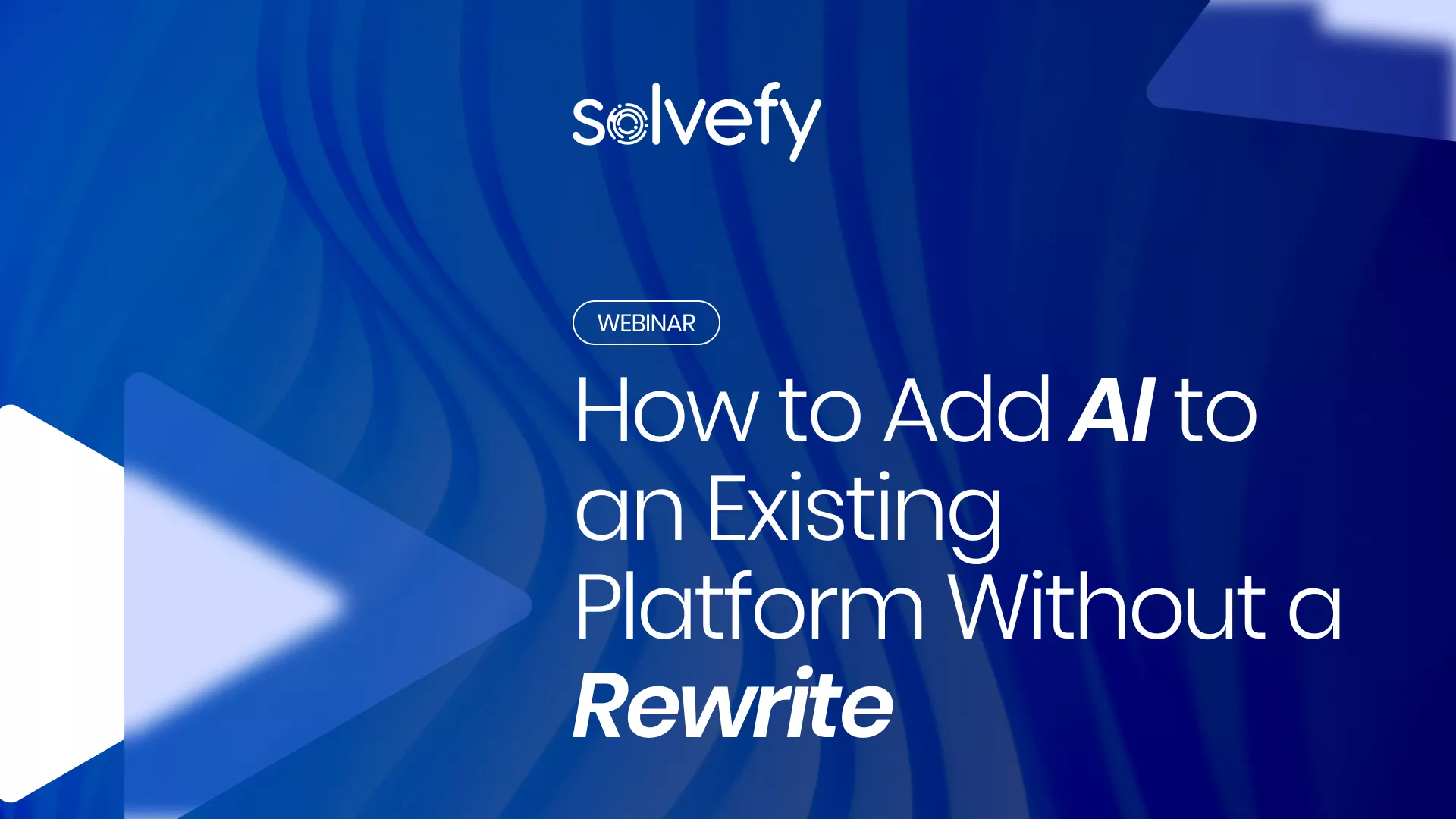 How to Add AI to an Existing Platform Without a Rewrite